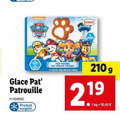 glace pat' patrouille