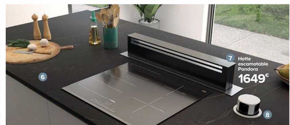 hotte escamotable pandora