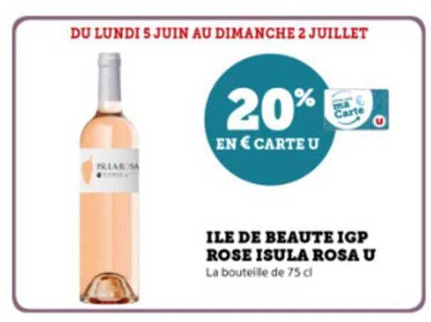 île De Beauté Igp Rosé Isula Rosa U