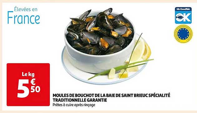 moules de bouchot de la baie de saint brieuc spécialité traditionnelle garantie