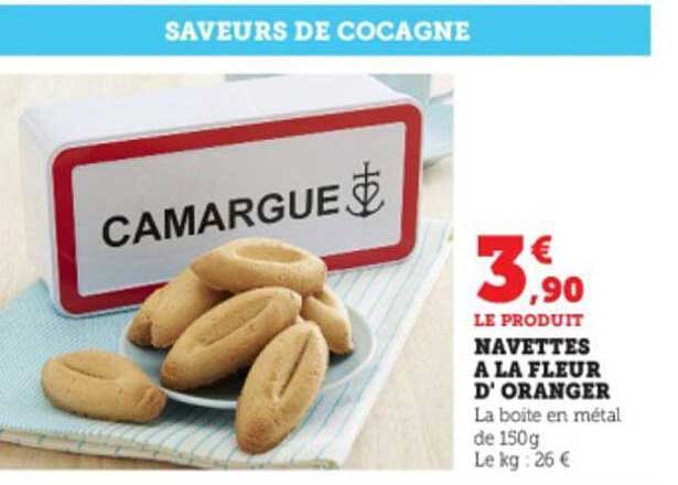 Navettes à La Fleur D'oranger