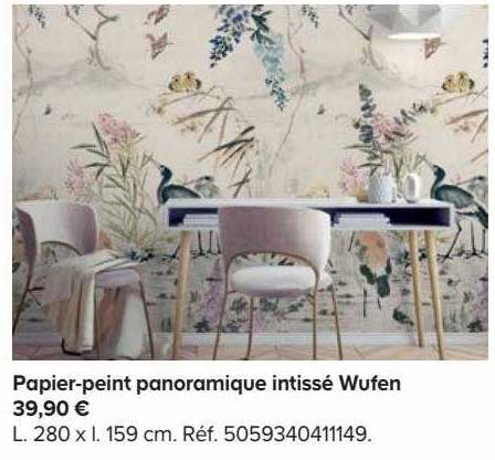 Papier-peint Panoramique Intissé Wufen