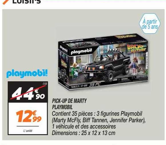 pick-up de marty playmobil