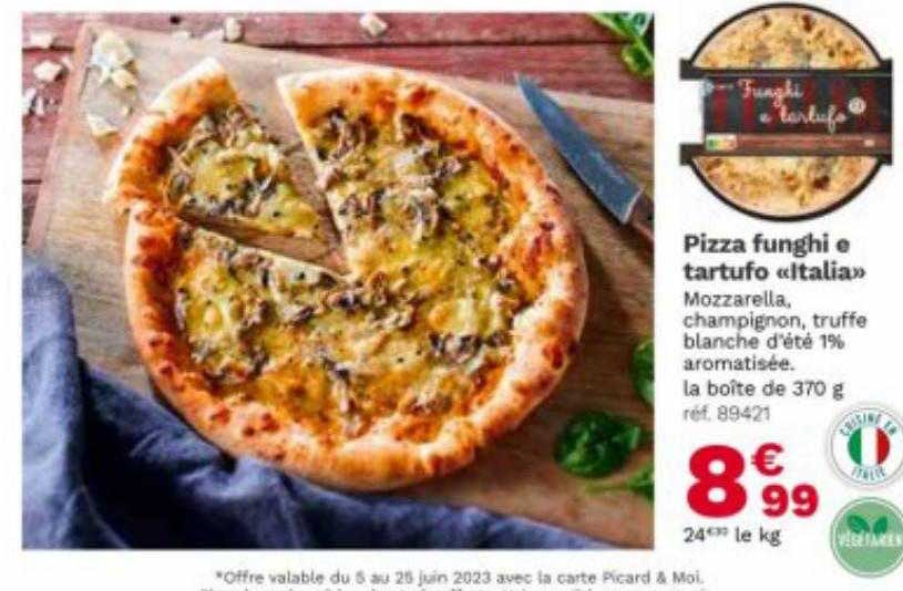 pizza funghi et tartufo «italia»
