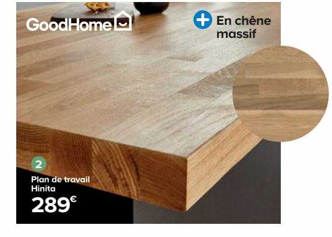 plan de travail hinita goodHome