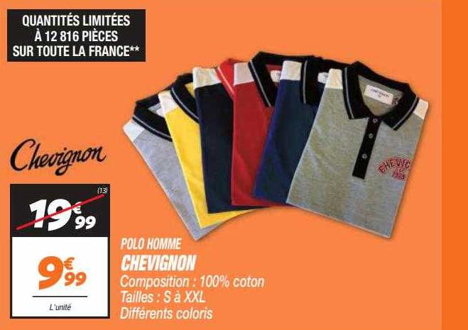 polo homme chevignon