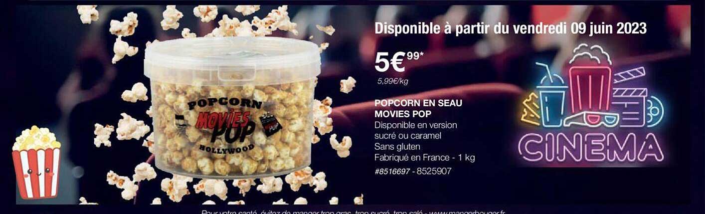 Popcorn En Seau Movies Pop