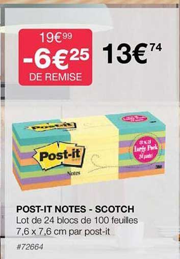 post-it notes - scotch