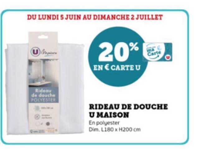 Rideau De Douche U Maison