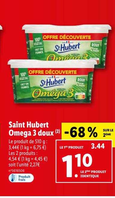 saint hubert oméga 3 doux