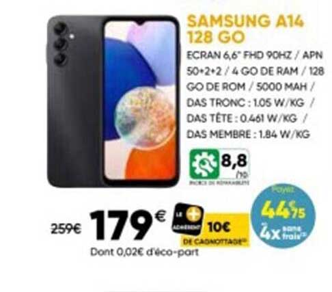 Samsung A14 128 Go