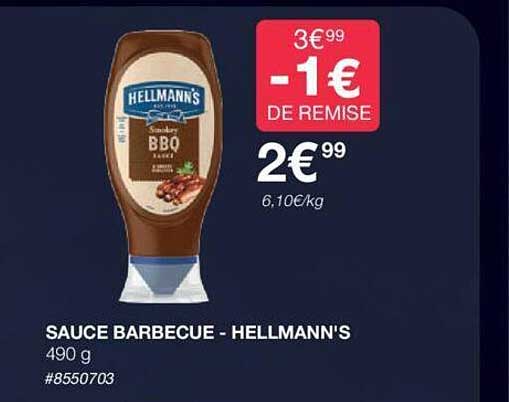 Sauce Barbecue - Hellmann's