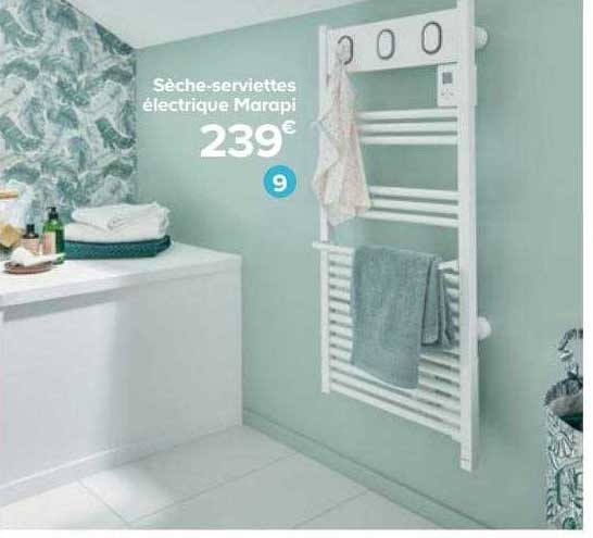sèche-serviettes électrique marapi