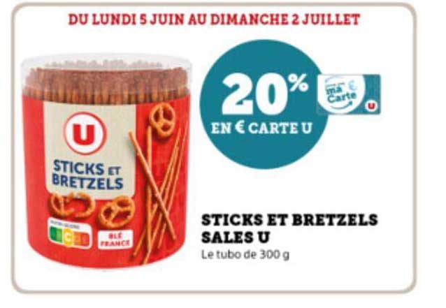 Sticks Et Bretzels Salés U
