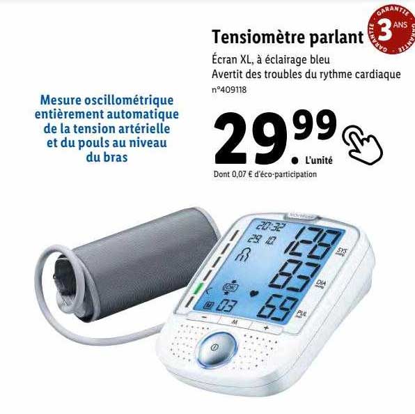 tensiomètre parlant