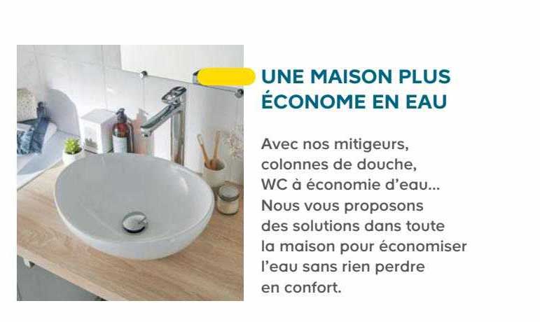 une maison plus économe en eau