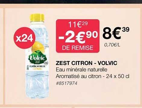 Zest Citron - Volvic