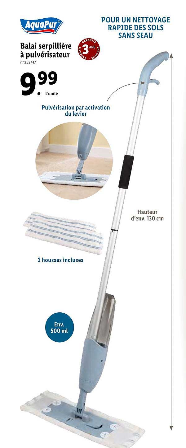 balai serpillière aquapur