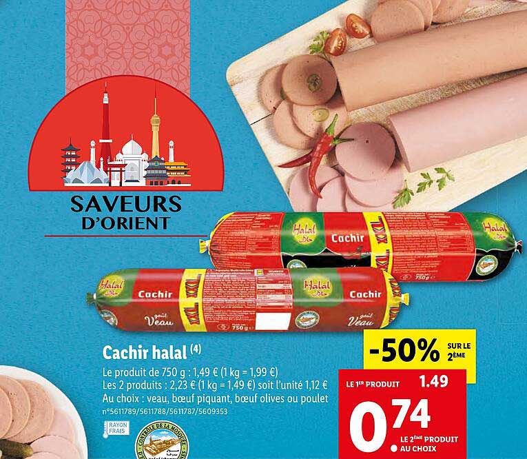 cachir halal saveurs d'orient