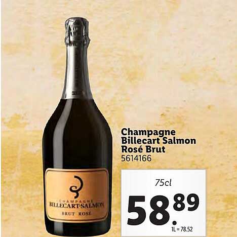 champagne billecart salmon rosé brut