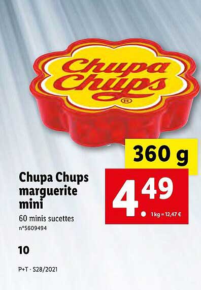 Chupa Chups Marguerite Mini