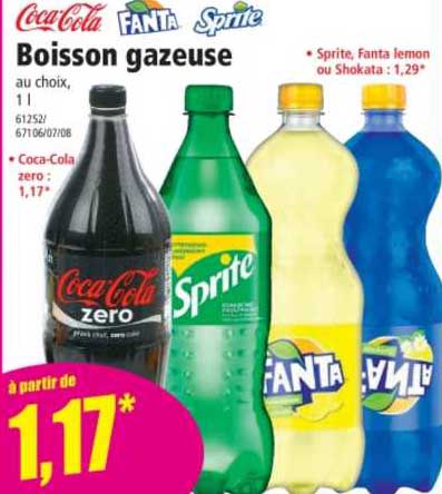 coca-cola fanta sprite boisson gazeuse