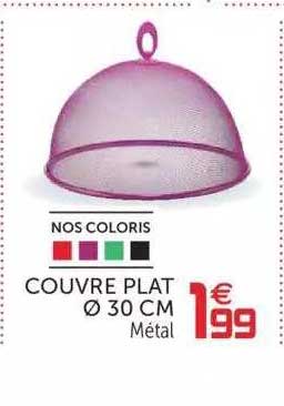 couvre plat 30 cm