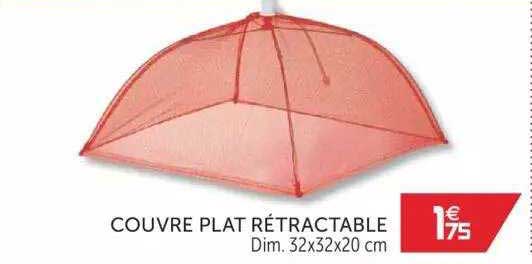 couvre plat rétractable