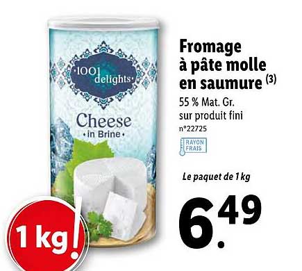 Fromage à Pâte Molle En Saumure