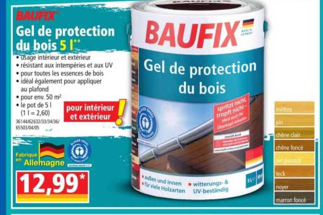 Gel De Protection Du Bois Baufix