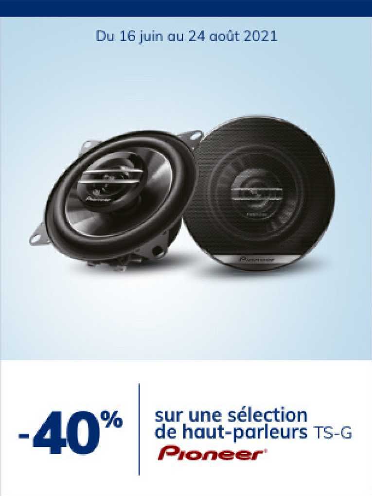 haut-parleurs pioneer