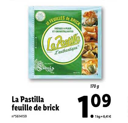 la pastilla feuille de brick