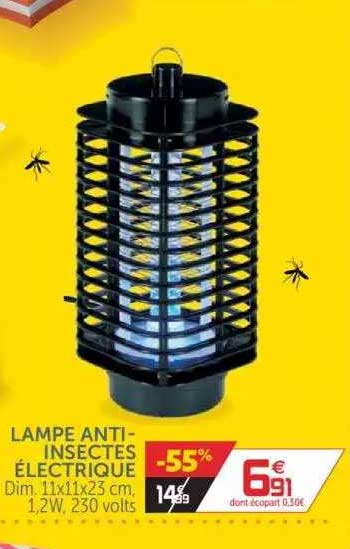 lampe anti-insectes électrique