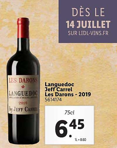 languedoc jeff carrel les darons - 2019