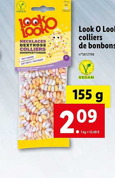 Look O Look Colliers De Bonbons
