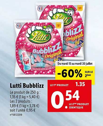 lutti bubblizz