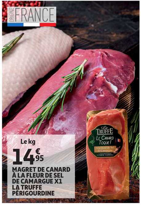 Magret De Canard à La Fleur De Sel De Camargue X1 La Truffe Périgourdine