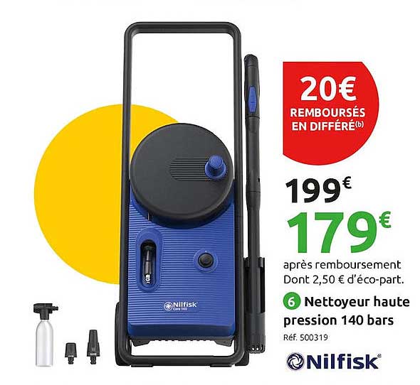 nettoyeur haute pression 140 bars nilfisk