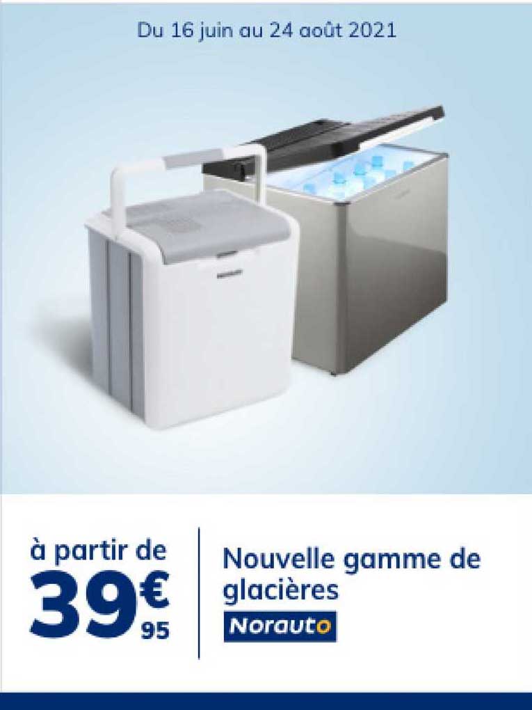 nouvelle gamme de glacières