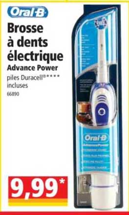 oral-b brosse à dents électrique