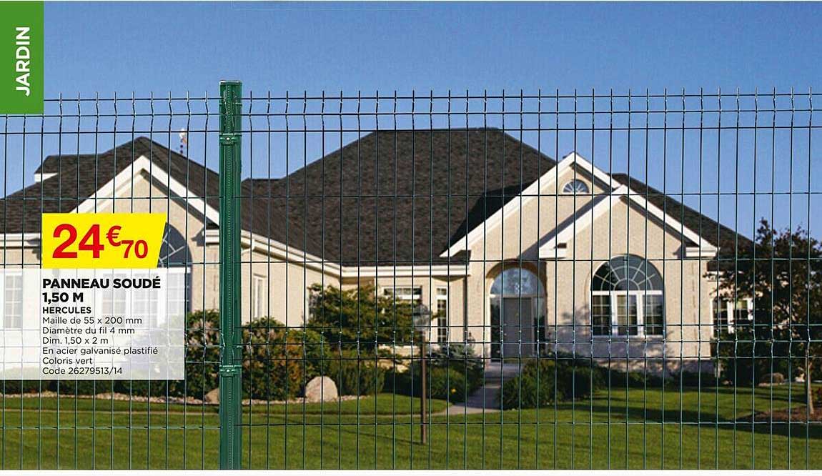 Panneau Soudé 1,50 M