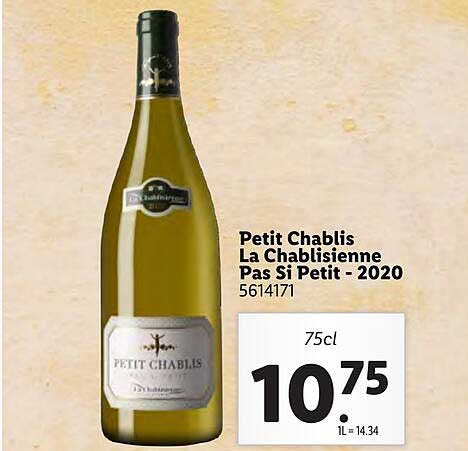 petit chablis la chablisienne pas si petit - 2020