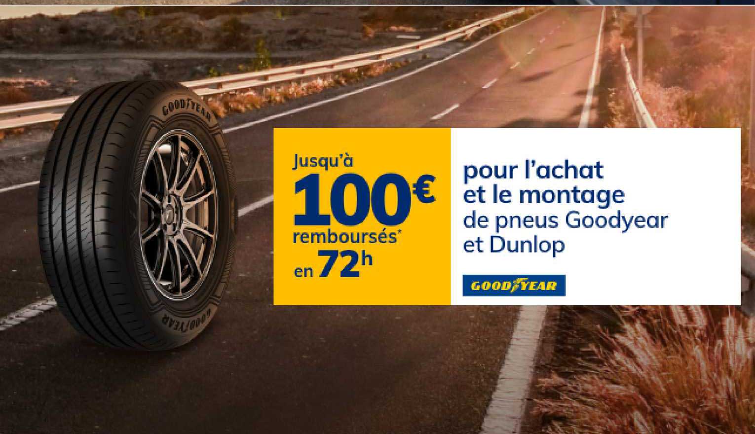 pneus goodyear et dunlop