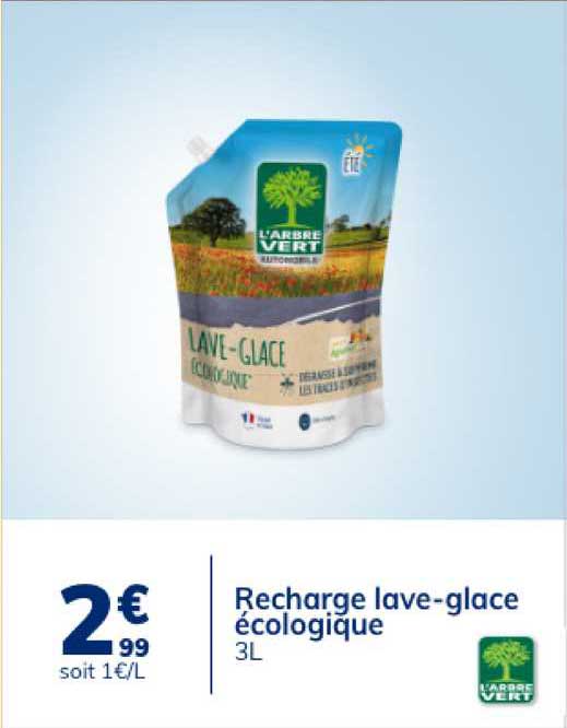 recharge lave-glace écologique