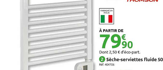 sèche-serviettes fluide 50 thomson
