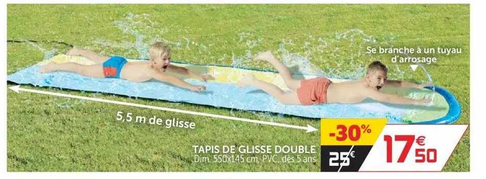 tapis de glisse double
