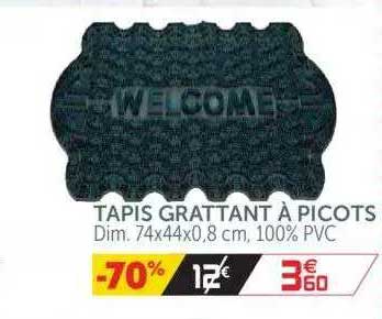 Tapis Grattant à Picots