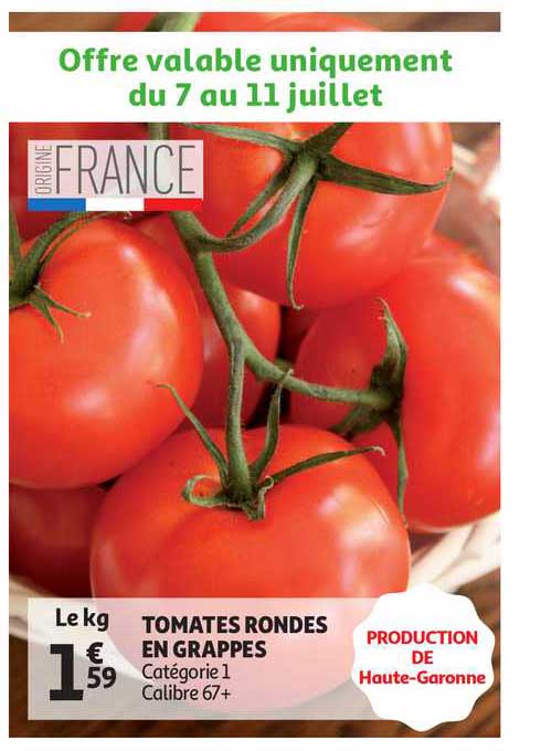 Tomates Rondes En Grappes