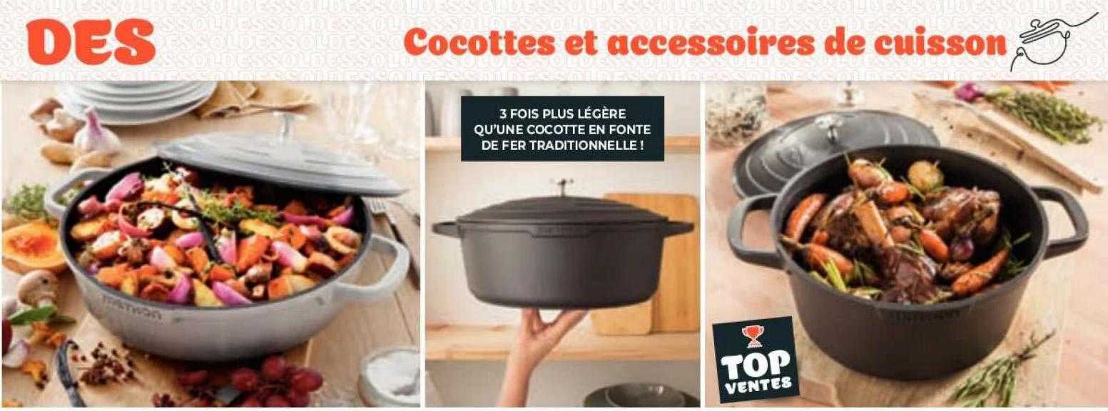 cocottes et accessoires de cuisson