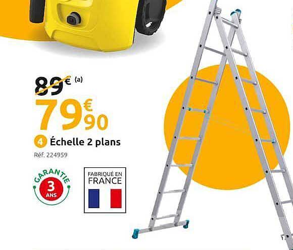 échelle 2 plans k'a'rcher